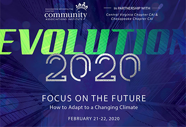 O’Leary Asphalt Will be Attending the Washington Metropolitan Chapter of Community Associations Institute (WMCCAI) Evolution 2020 Event